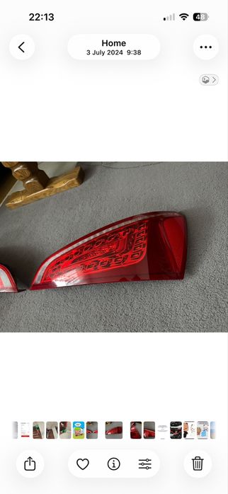стопове Audi Q5 Ауди Кю5 tail lights