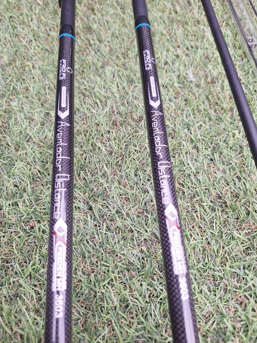 SET 2 Lansete Aventador Distance FEEDER 3.60m 180g + 2 Mulinete FL Mag