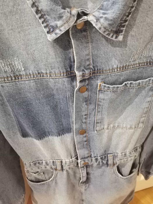 Дамска дънкова рокля