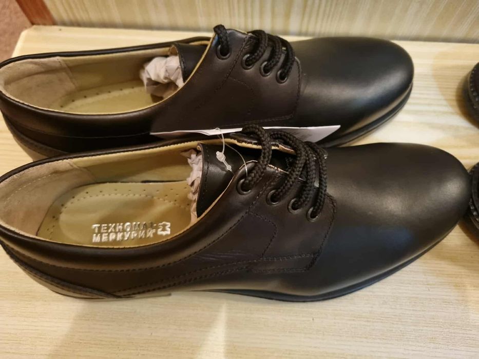 Мъжки Кожени Обувки