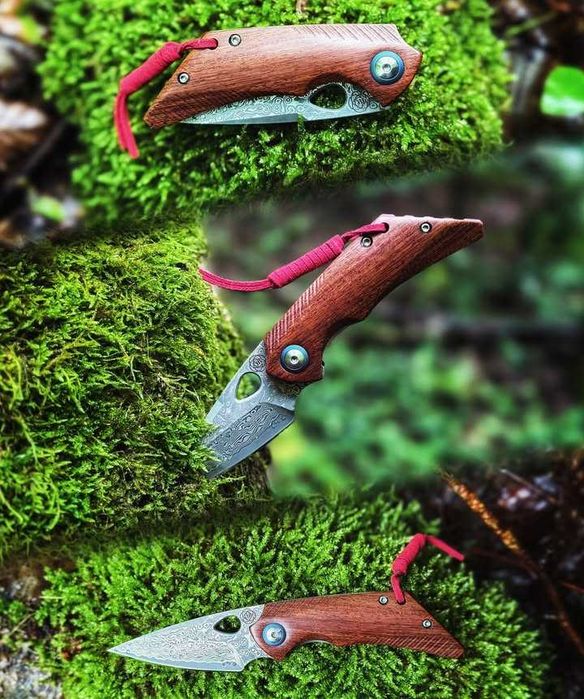 Ikigai San Mai Custom Folding Knife