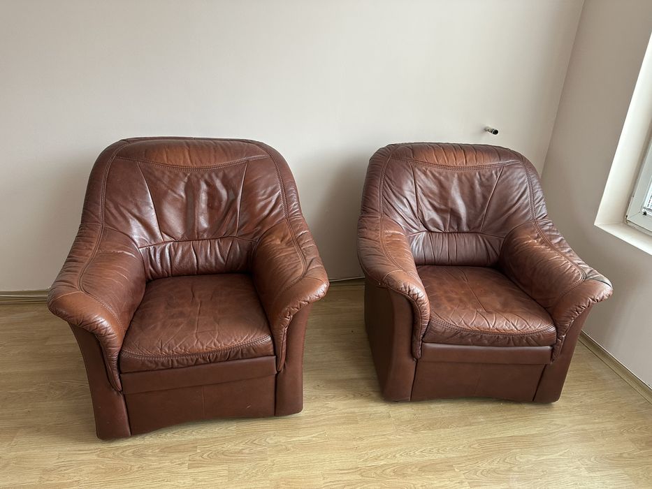 Кожена холна гарнитура