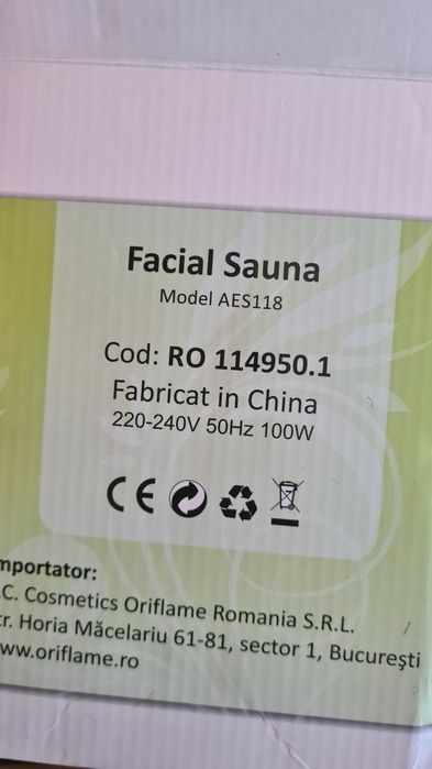 Masca faciala Oriflame