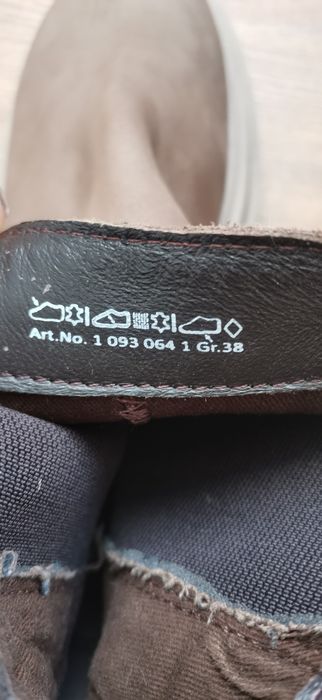 Ghete din piele nubuck