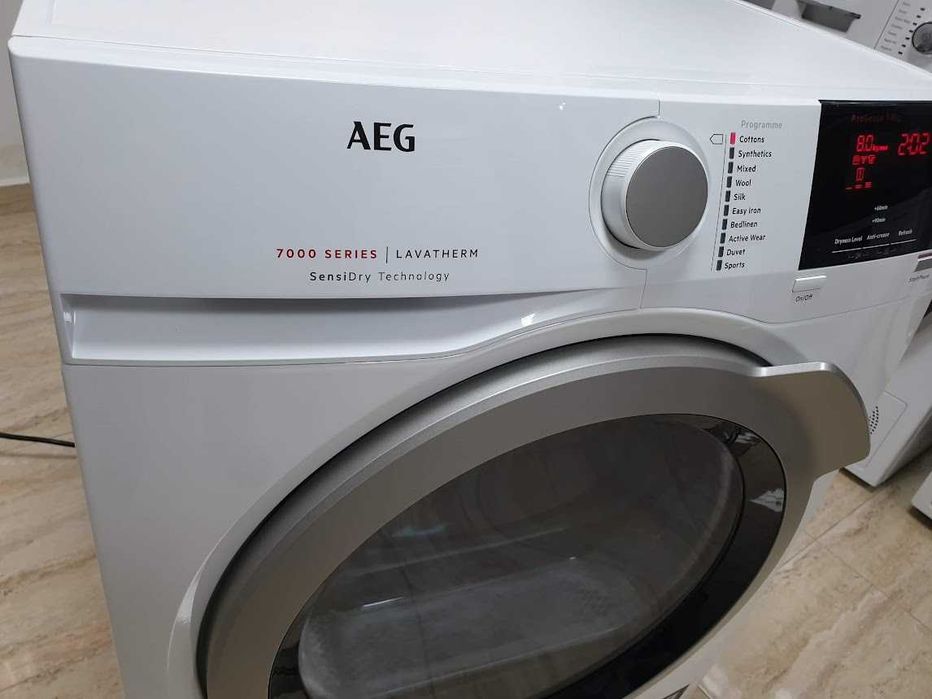 AEG Lavatherm Сушилня с Термопомпа 12м Гаранция