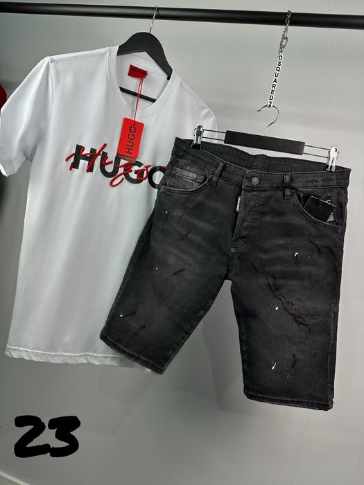 Dsquared  брутални мъжки къси  дънки