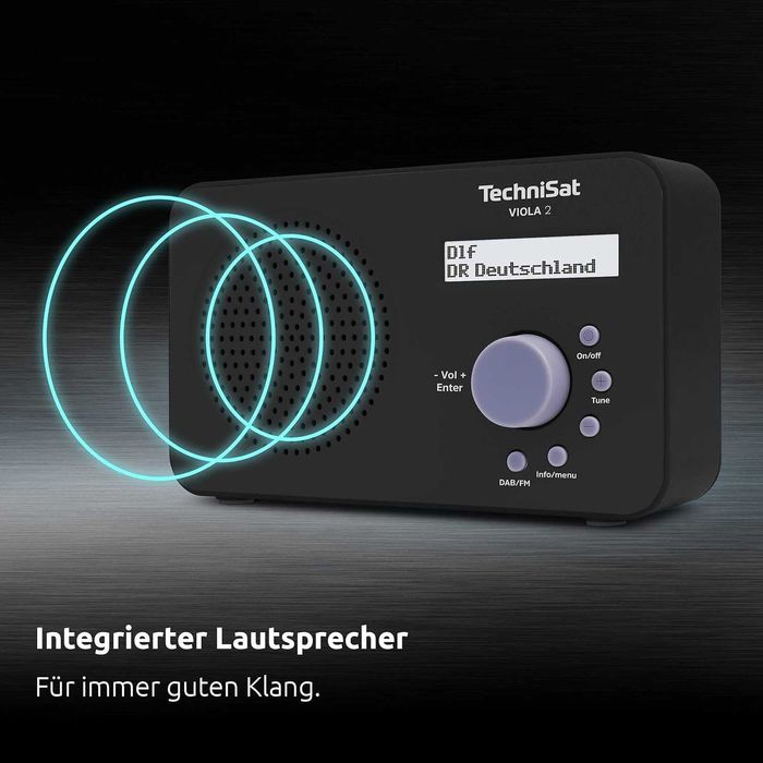TechniSat Цифрово радио Viola 2 DAB+/FM преносимо