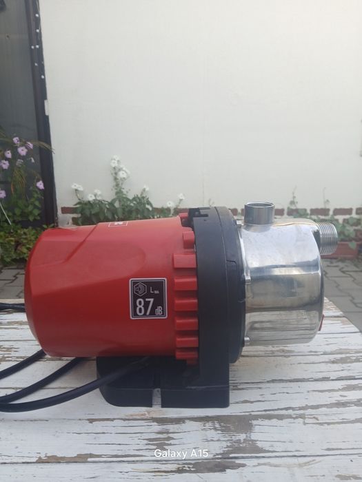 Pompa apa de suprafață Einhell inox  GC GP 1250NN  1200W 5000L  / H  merge in sistem hidrofor butoaie de bere vas de expansiune inox