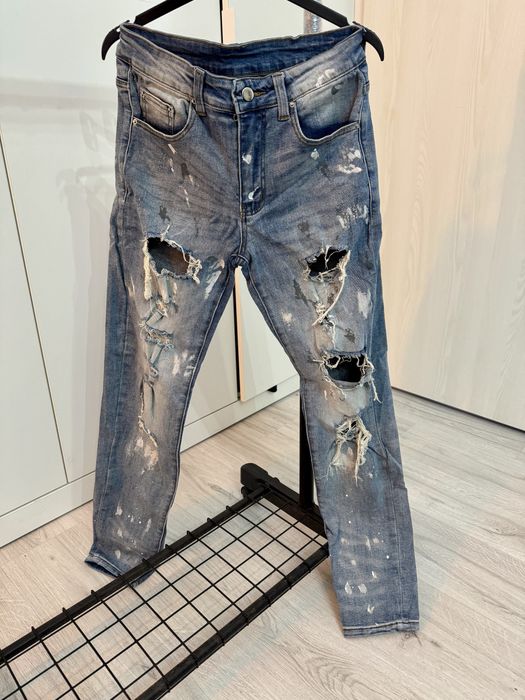 blugi amiri distressed