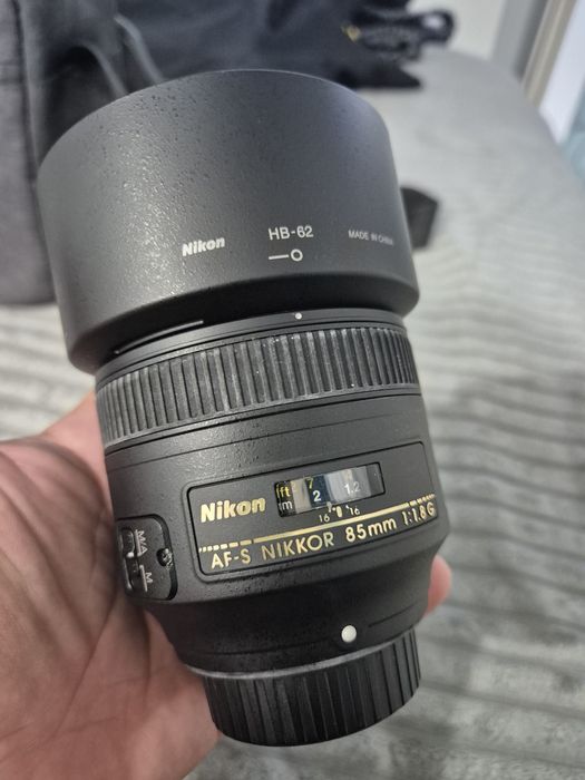 Vand nikon 85 mm G 1.8 f