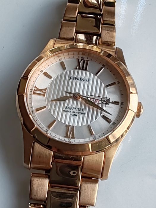 Ceas J Springs Quartz Sapphire crystal 29 mm Dama - Ca nou!