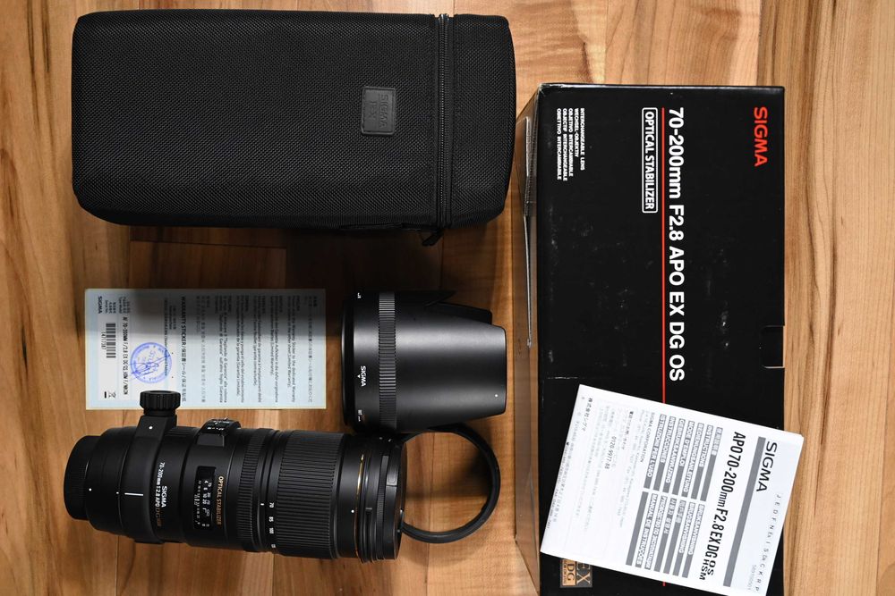 Obiectiv Sigma 70-200 mm, f2.8, Montura Nikon F