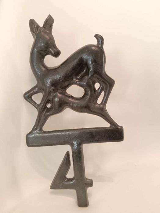 Decor căluț bamby suport metal