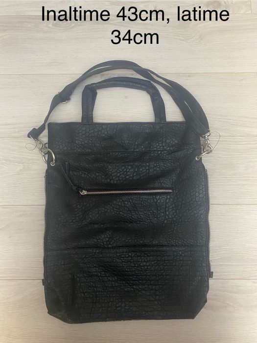 Geanta mare neagra dama, noua, New Yorker