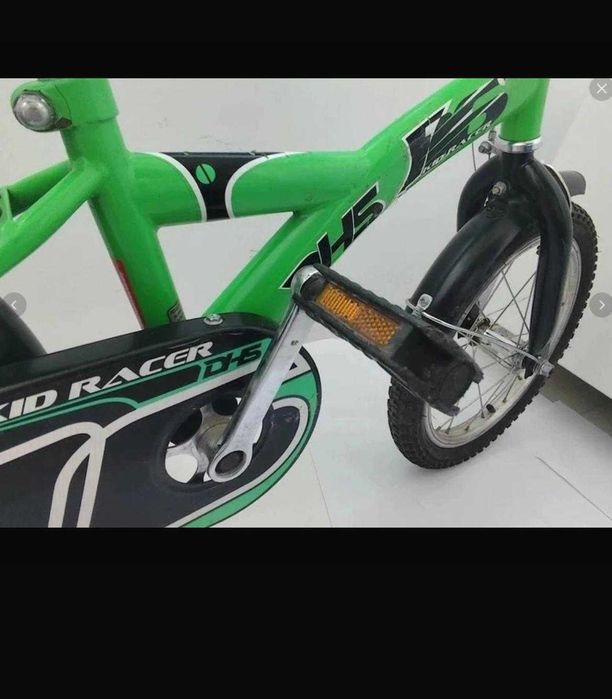 Bicicletă copii 16 inch, 5-8 ani, Kid Racer DHS
