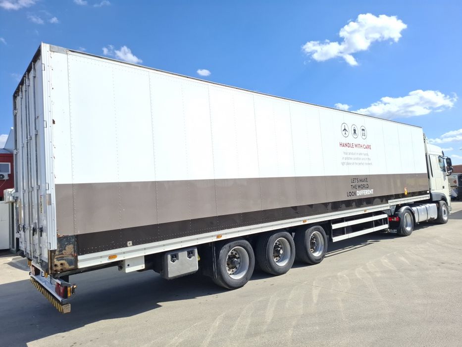 Semiremorca Talson  Standard Dubă Box Container Furgon  Confecții