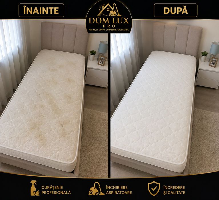 Curățare canapele/fotolii/saltele/covoare prin injecție extractie