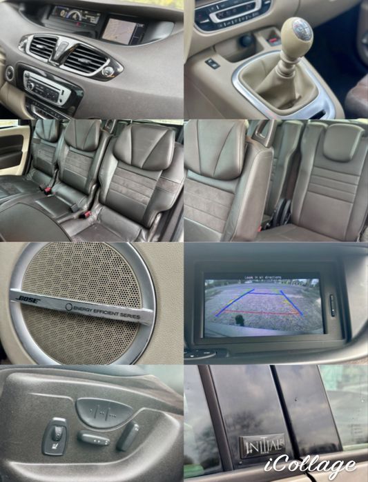 Renault Megane Scenic intial Paris full option 7 locuri