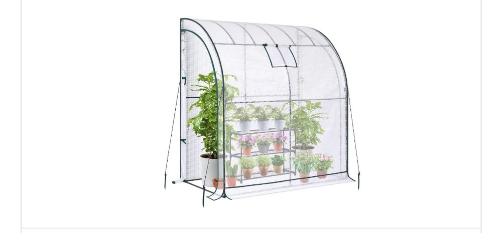 Sera din plastic pentru flori, și legume