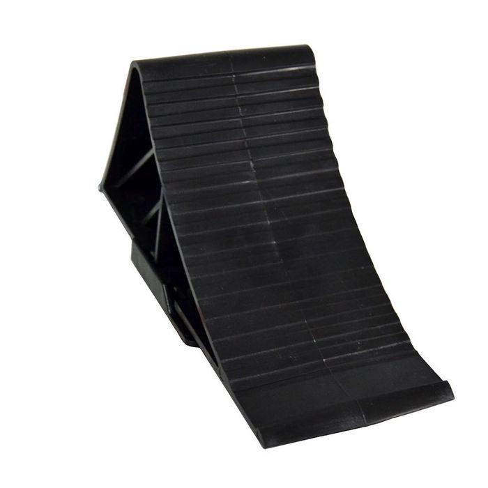 Piedica roata auto BestAutoVest din plastic cu suport fixare, cala blocare roata, 1 buc.