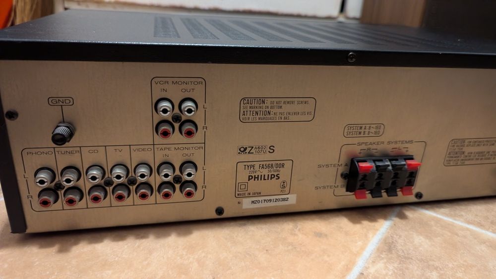 Amplificator Philips FA568 made in Japan