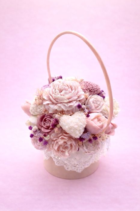 Букет от соеви свещи