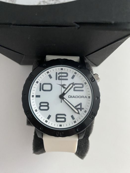 Ceas nou Diadora curea alba silicon