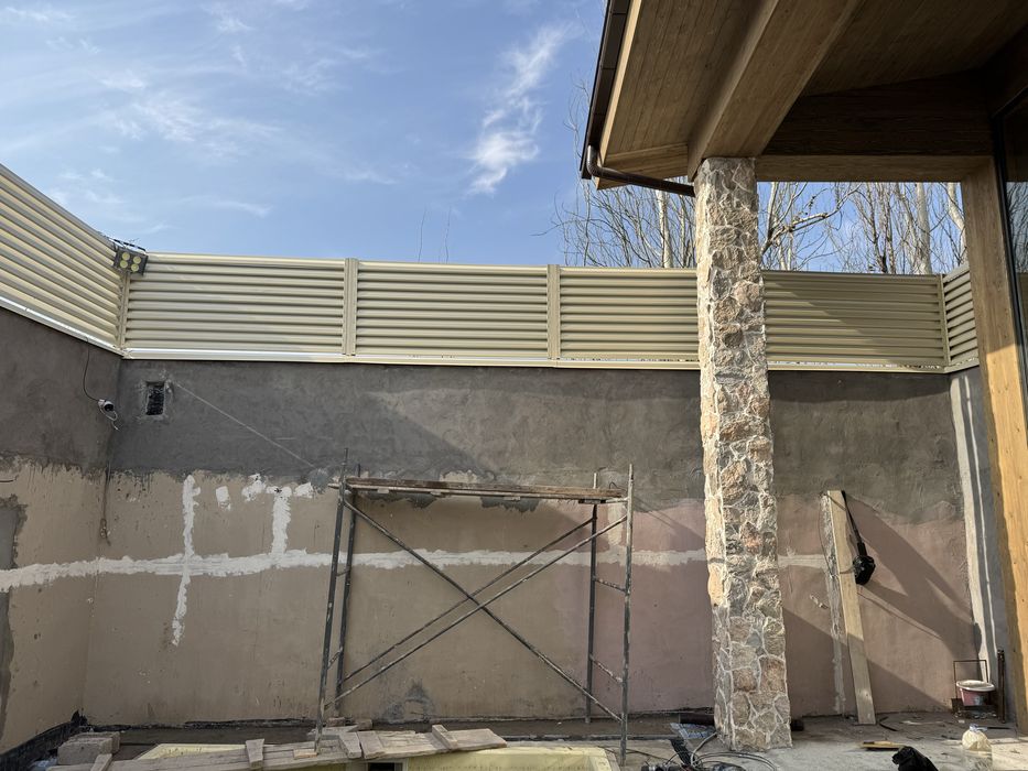 Жалюзи металлический jalyuzi забор