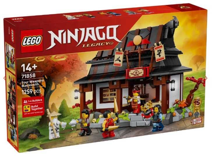 LEGO NINJAGO Four Weapons Blacksmith 15th Anniversary 71858 [2026]
