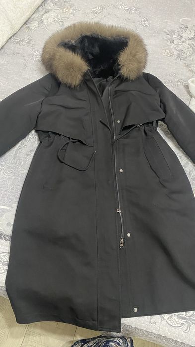 Парка теплая б/у,
