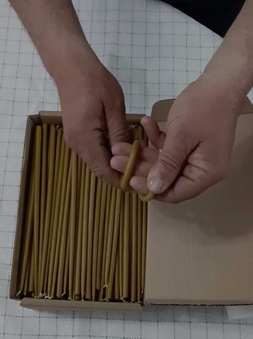Lumanari din ceara, fabricate manual