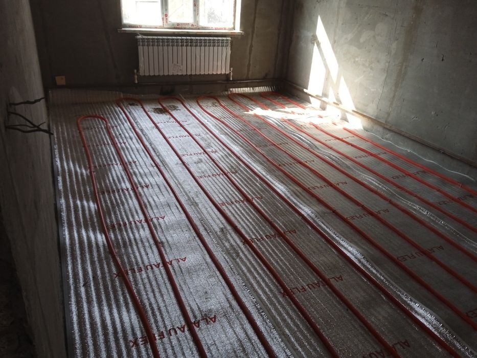 Сантехник теплый пол