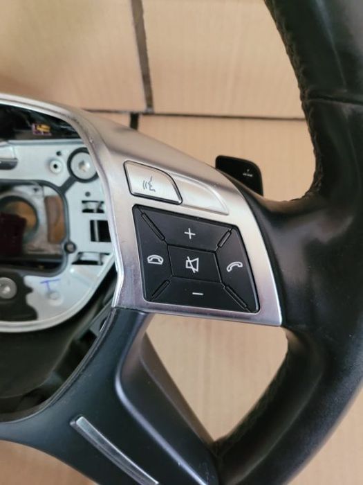 Volan Din Piele Cu Comenzi Si Padele Mercedes ML GLE W166 An 2011-2019 Cod A