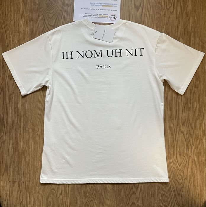 Tricou de barbati ih nom uh nit alb