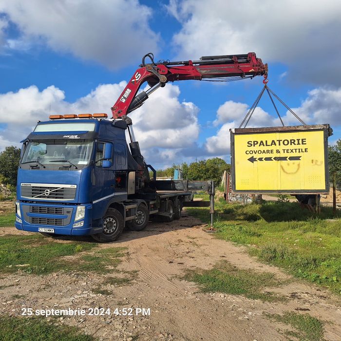 AutoMacara cu Platforma 16 T lângă și 1.8 t/ 27 metri