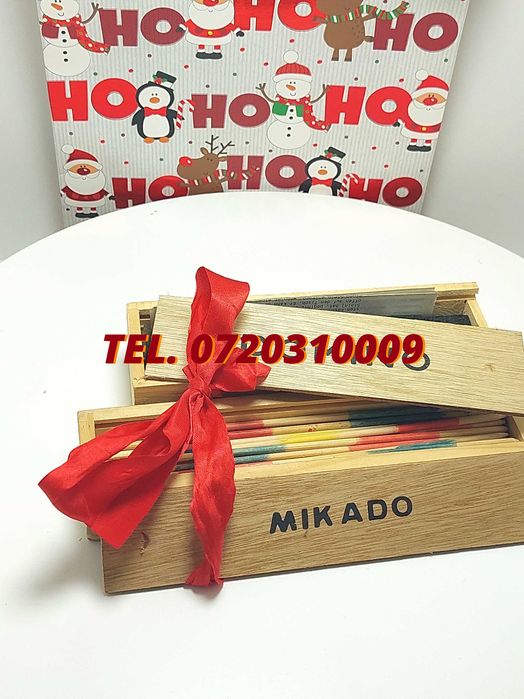 Pachet De Sarbatori  Joc Marocoo mikadoSi Domino  Transport Gra