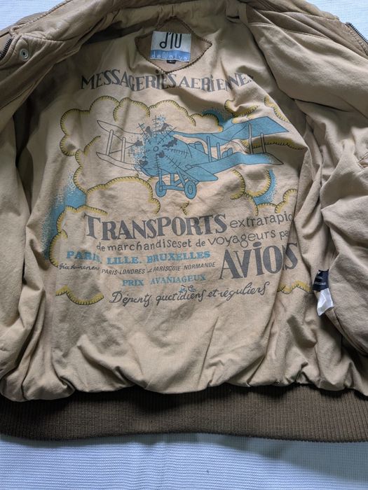 M. Geacă piele Top Gun