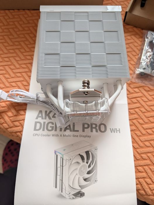 Въздушно охлаждане DeepCool AK400 pro white
