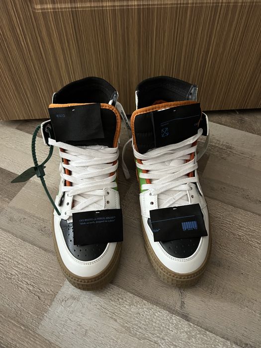 OFF-White Off-court 3.0 High-Top Sneaker White Green