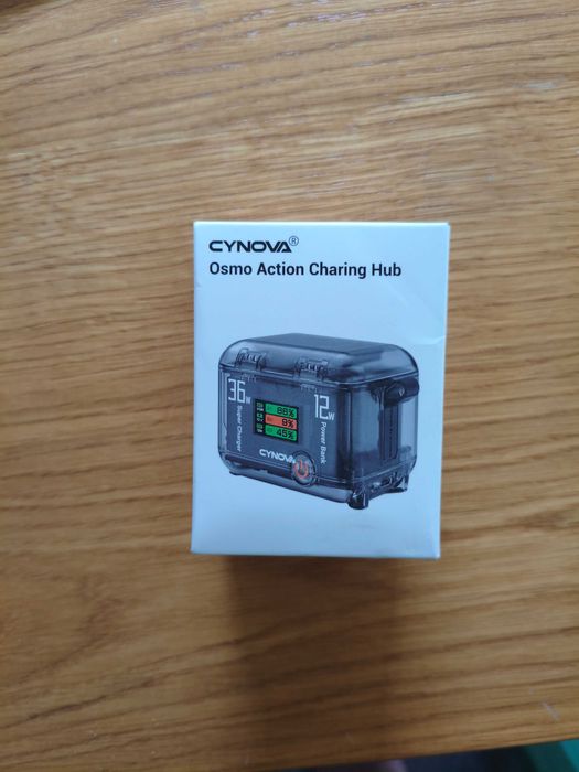 Cynova Charging Hub за DJI Osmo Action – чисто ново, неразпечатвано
