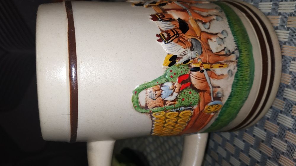 Кружка керамическая пивная