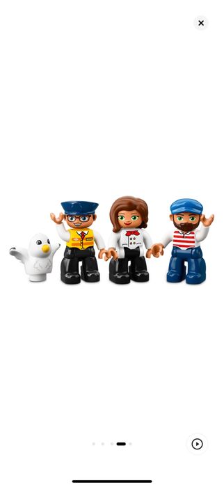 Lego Duplo Tren marfar electric