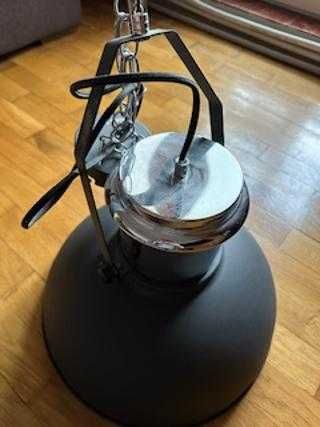 Vand lampa tavan cul.neagra