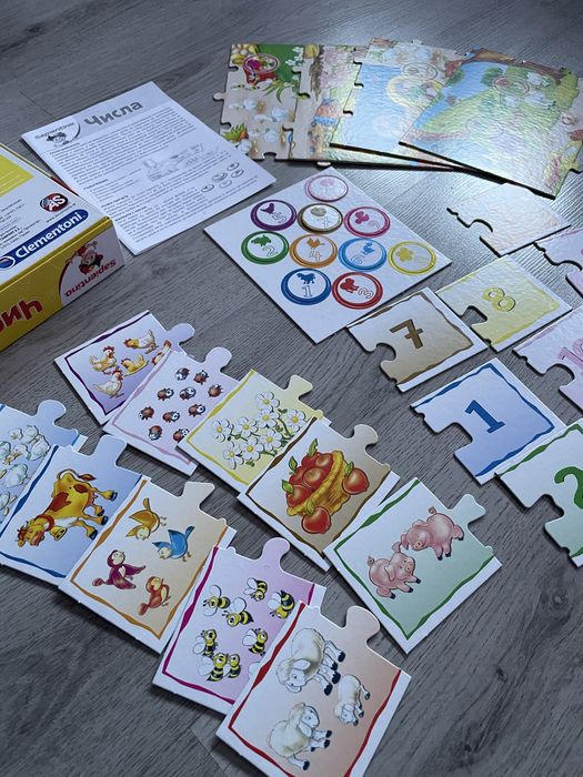 Детска образователна игра Числа Clementoni 3+