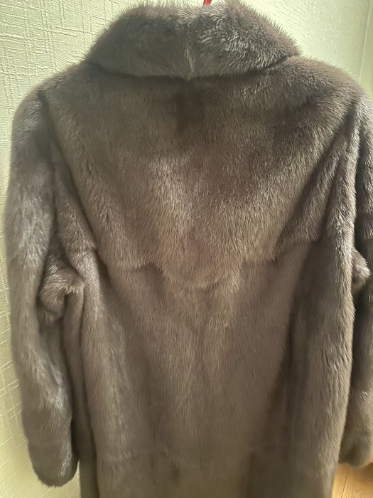 Дорогая норковая шуба