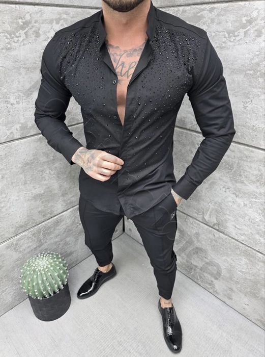 Camasi Casual/Elegant cu pietricele, ștrasuri! Calitate superioar!