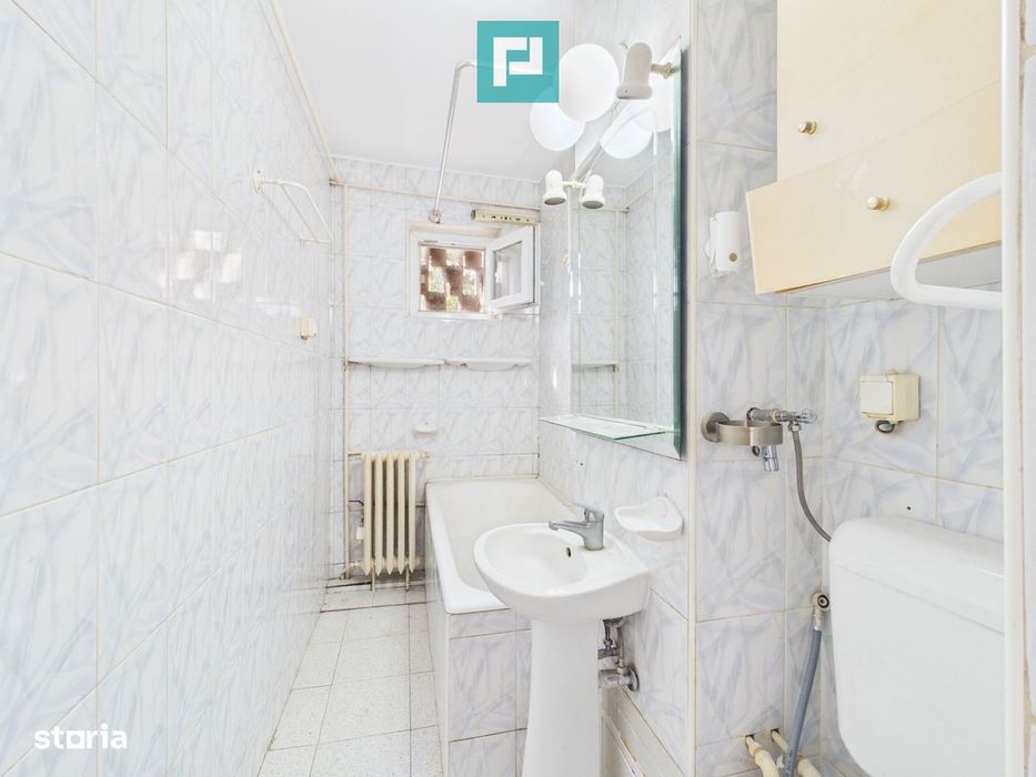 Apartament cu 2 camere, 39 mp, semicentral