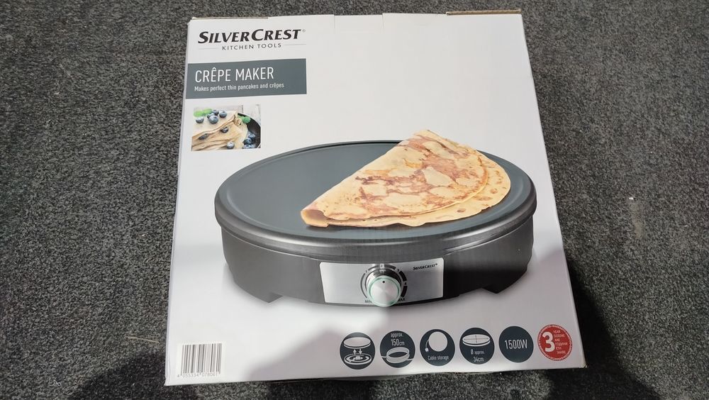 Aparat electric sivercrest pentru facut clatite Nou