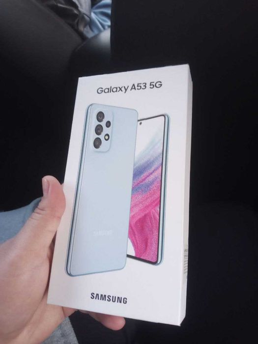 Samsung A53 8/128 sotiladi holati karobka ochilmagan yangi