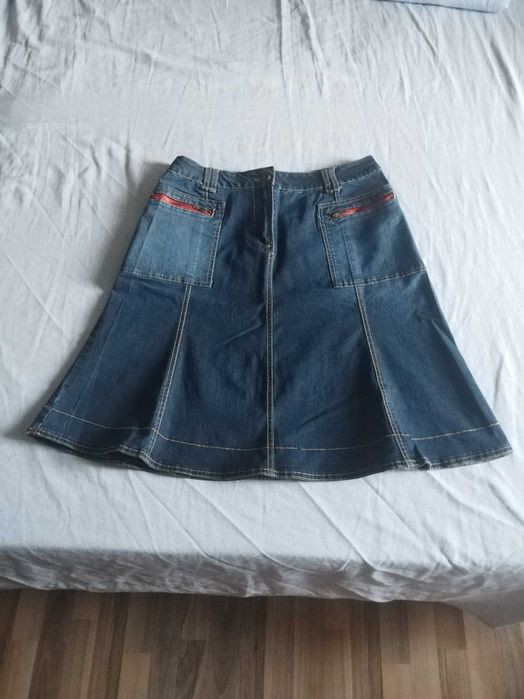 Дънкова пола - ХЛ размер